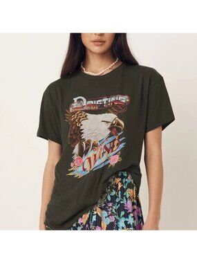 NWT Wind Drifter Eagle Graphic Biker Tee by Spell in Small